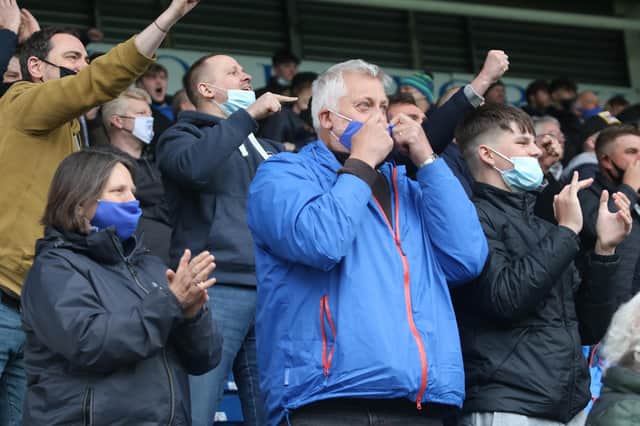 Fans returned to the Technique Stadium on Saturday for the first time in 14 months.