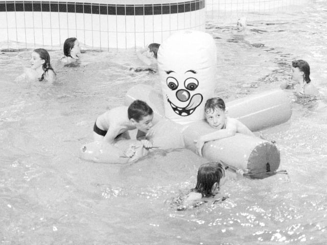 Do you recognise any of the swimmers during the opening of Water Meadows?