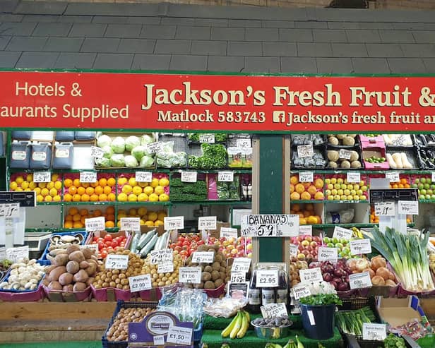 Jackson's Fruit & Veg, previously known as Smart's, has traded in Matlock for decades.