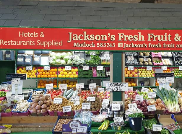Jackson's Fruit & Veg, previously known as Smart's, has traded in Matlock for decades.