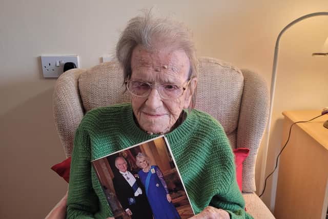 Florence Chettle marks her 105th birthday.