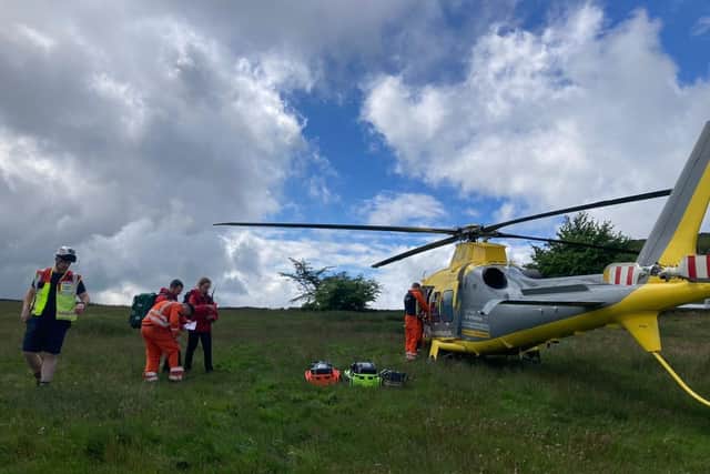 Young person airlifted to hospital after suffering medical incident ...