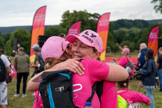 A supportive hug. Photo: Breast Cancer Now