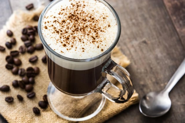 Irish Coffee is a warming beverage over the Christmas season, taking seventh place in the ranking of the UK’s favourite festive tipples (Photo: Shutterstock)