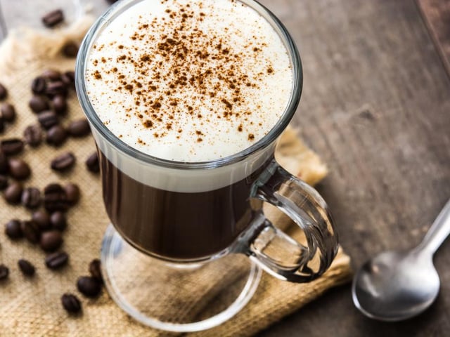 Irish Coffee is a warming beverage over the Christmas season, taking seventh place in the ranking of the UK’s favourite festive tipples (Photo: Shutterstock)