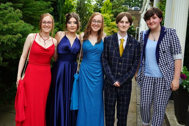 The prom marked the end of  year in which the Year 11 students have completed their GCSE studies