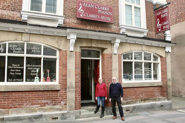 Alan Clarke Pianos and Clarke's Music, Chesterfield