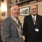 President Nigel Roberts & John Butler of Derby Advanced Motorists