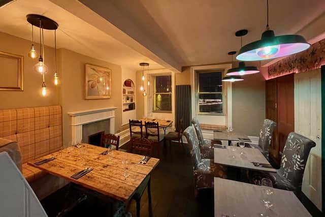 The more intimate upstairs area can be hired out for private functions.