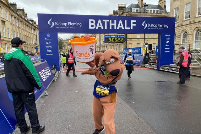 David Smith has previously donned his Scooby costume to raise money for baby charity SANDS.