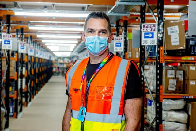What Christmas rush was like at Amazon's huge Chesterfield centre