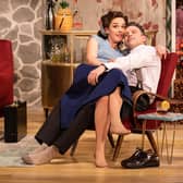 Jessica Ransom and Neil McDermott in Home, I'm Darling at Sheffield Lyceum Theatre from April 18 to 22 (photo: Jack Merriman).