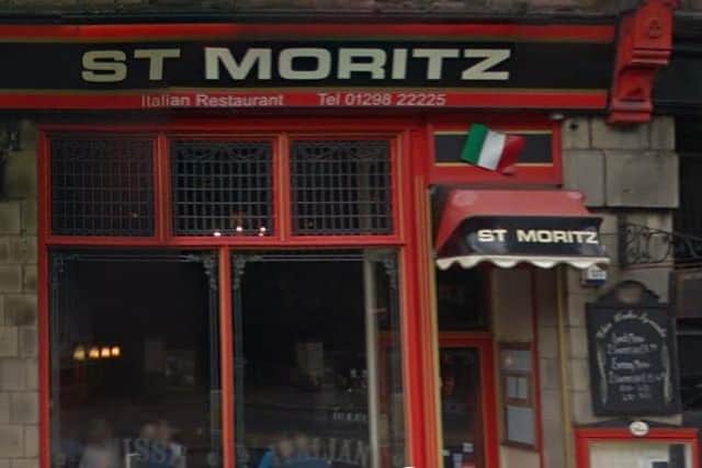 St Moritz restaurant in Buxton has "excellent food and friendly, efficient staff."