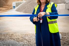 Sarah Dines MP opens Longcliffe’s new beacon of sustainability.