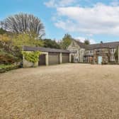 This stunning stone-built detached four-bedroom farm house is surrounded by seven acres of land.