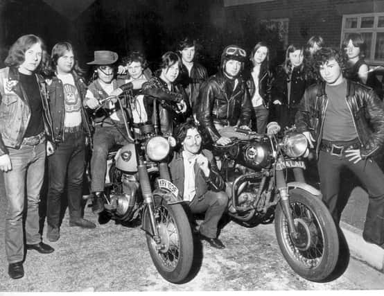 The Staveley Rockers Motor Cycle Club was looking for a new headquarters. Pictured at Carpenter Avenue in Mastin Moor on November 4, 1970