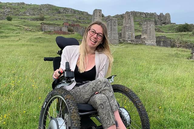 Naomi Wheeler has been given the freedom of the Peak District again thanks to her new wheelchair.