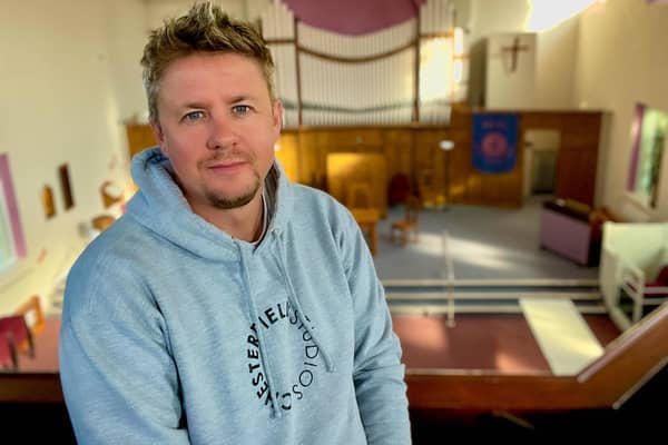 Jonathan Francis, artistic director of Chesterfield Studios, has disclosed plans to raise money to buy Rose Hill United Reformed Church which hosted its last service this month.