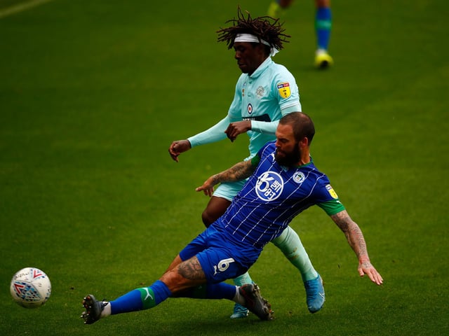 Experienced ex-Wigan Athletic defender Danny Fox could be on his way to League One outfit Blackpool. (Various)