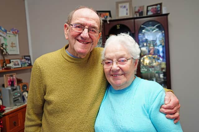 Roy and Pat Backhouse will celebrate their 72nd wedding anniversary on January 12, 2024.