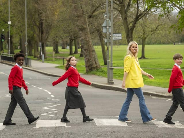 Kimberly Wyatt and THINK! ‘Safe Adventures’ campaign encourages children to learn road safety
