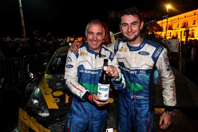 Chesterfield's Seb Perez follows in dad’s rallying footsteps