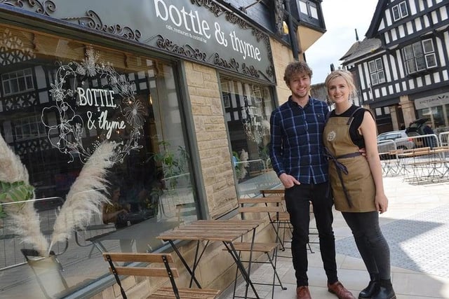 Bottle and Thyme is located at 15-17 Knifesmithgate and is rated 4.5/5 with 531 reviews on Google.

Michele W. said "Fabulous venue, great service and food. We had the full breakfast including a vegetarian breakfast. All excellent. Make sure you book in advance as it gets busy."