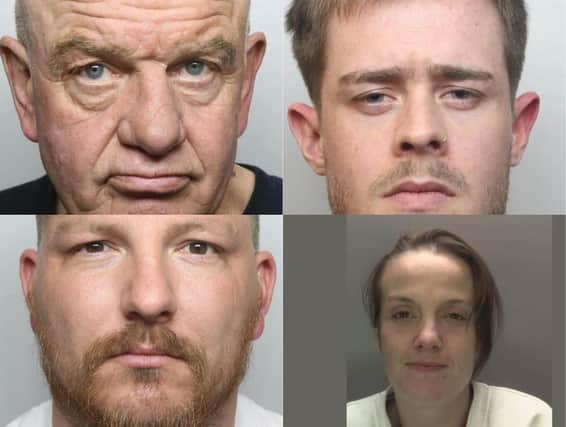 Criminals jailed for serious Derbyshire crimes