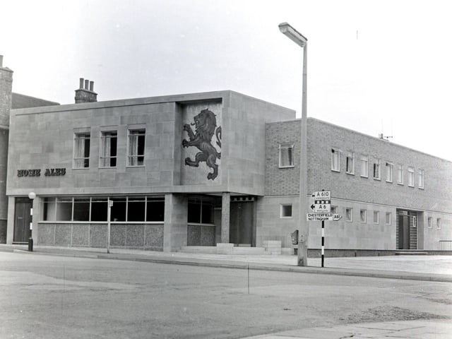 Ripley Red Lion pub, September 1962.