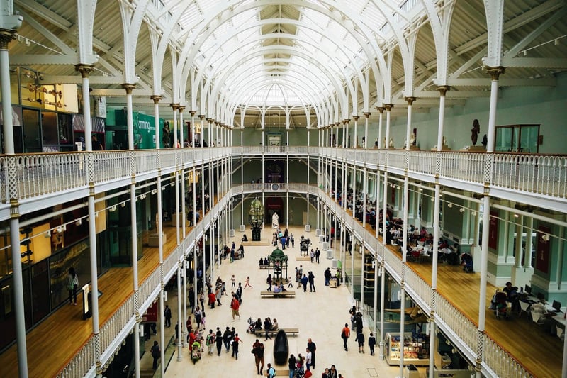 The wonderful collections of animals and dinosaurs at the National Museum of Scotland are sure to be a hit with youngsters, who will also enjoy the many hands-on and interactive exhibits.
