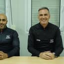 Mark Clifford (left) joins Steve Chettle at Basford United as head coach after recently stepping down as owner and chairman at Ilkeston Town.