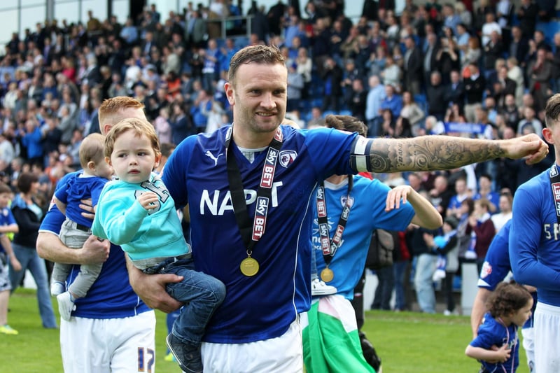 Captain Ian Evatt was named caretaker boss at Spireites on 23 April 2018, following the departure of Jack Lester, Evat. He has gone on to enoy a successful career in management. After making his name at Barrow, Evatt joined Bolton Wanderers, guiding them to last sesaon's League One play-offs.