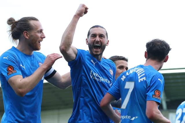 Chesterfield's match against Maidstone United on Saturday will be on BT Sport.