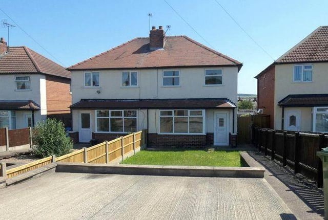 Viewed 1135 times in last 30 days,  this three bedroom semi-detached house is newly refurbished. Marketed by Leaders, 01623 355109.
