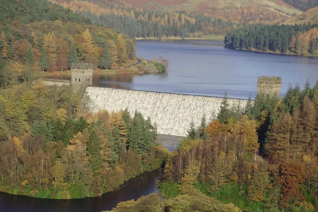 This area is likened to Derbyshire's answer to the Lake District with its three areas of water - Ladbybower Reservoir, Derwent Dam and Howden Dam. Wander around its peaceful forests to see the rich colours of autumn.
