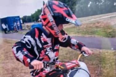 Anyone who recognises this biker is asked to contact the police.