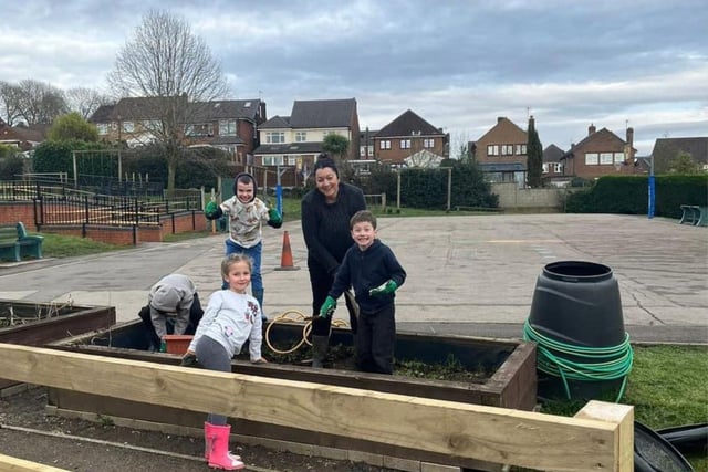 Originally Daniel’s parents had approached St Thomas’ to ask if a bench could be installed in his memory. But staff wanted to do more and asked pupils to come up with designs for a garden in the school grounds.