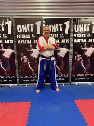 Dave Cartawick, who owns Unit1 Fitness & Martial Arts in Chesterfield,.