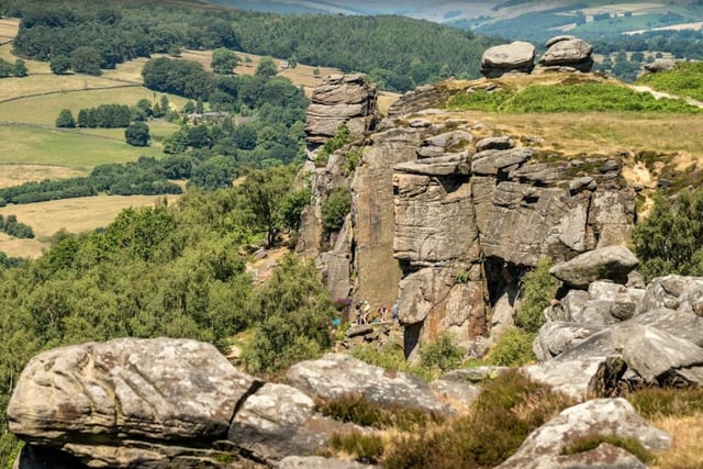 Located near the Dark Peak, Froggatt Edge offers some stunning scenery, as well as a challenging climb. There's plenty of easier slopes for those lacking in confidence, so don't worry.
