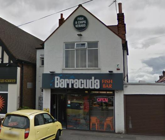 In fourth place we have the popular Barracuda Fish Bar. You can visit this restaurant at, 107 Sutton Rd, Mansfield NG18 5ET.