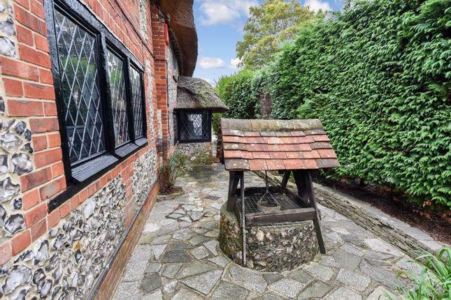 The property has period features - including this well.