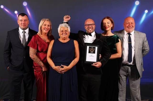 KoKo Tanning in Chesterfield win the Best Tanning Salon in Derbyshire award at the English Business Awards