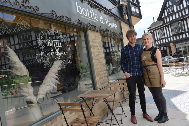 Bottle & Thyme on Knifesmithgate, owned by Hannah and Gavin Grainger, also scooped a prize at the ceremony - winning the best customer service award.