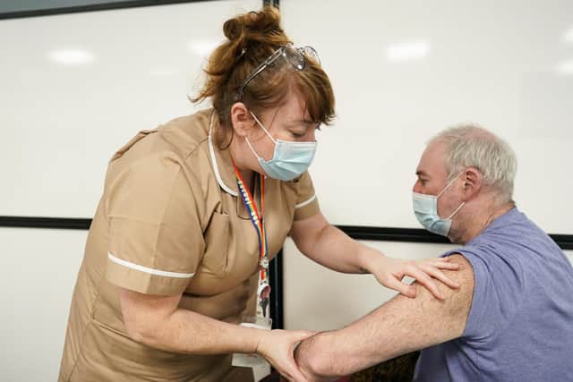 Extra vaccine clinics will be open in Shirebrook this weekend (Photo by Ian Forsyth/Getty Images)