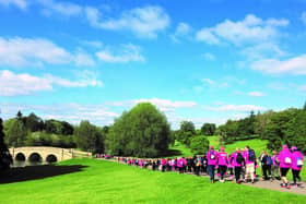 Pink Ribbon Walk is returning to Chatsworth in June after a two-year absence due to the Covid pandemic.