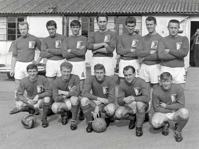 Alfreton Town FC team photo, October 1966.
