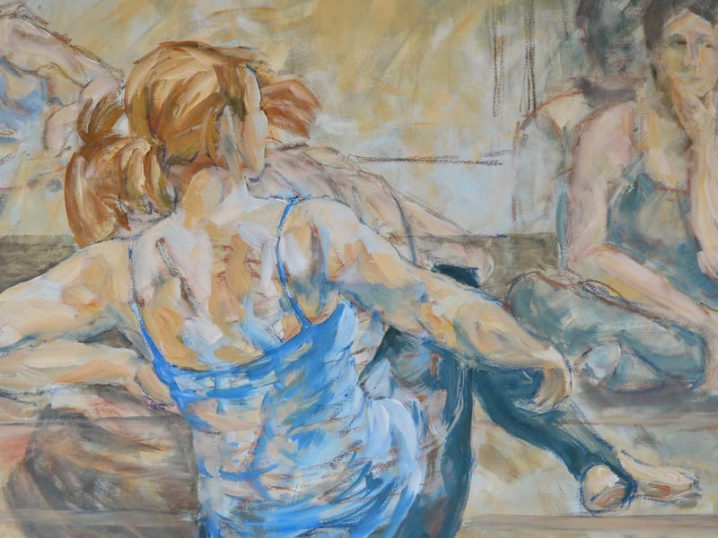 Blue Dancer by Terry Chipp.