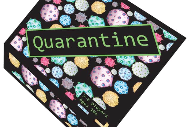 The Quarantine board game created by two Chesterfield friends.