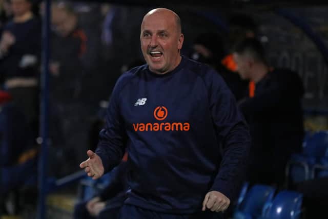 Chesterfield manager Paul Cook.