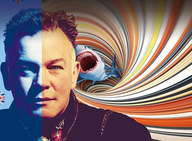 Stewart Lee performs at Chesterfield's Winding Wheel on Saturday, May 28, 2022.